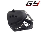 Matte Black American Football Helmet