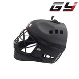 Matte Black American Football Helmet