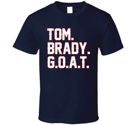 New England Tom Brady GOAT T-Shirt