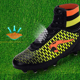 Breathable Long Nails Football Boots