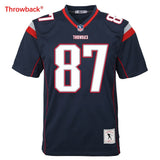 Men's New England Gronkowski Jerseys Black Color