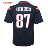 Men's New England Gronkowski Jerseys Black Color