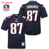Men's New England Gronkowski Jerseys Black Color