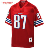 Men's New England Gronkowski Jerseys Red Color