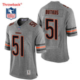 Men's Chicago Butkus Jersey Gray Color