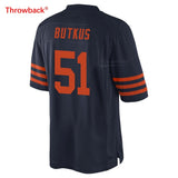 Men's Chicago Butkus Jersey Gray Color
