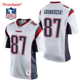 Men's New England Gronkowski Jersey White Color