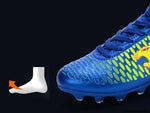 Breathable Long Nails Football Boots