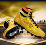 Breathable Long Nails Football Boots