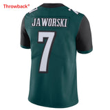 Men's Philadelphia Jaworski Jersey Green-Black Color