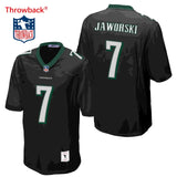 Men's Philadelphia Jaworski Jersey  Black Green / Black Color