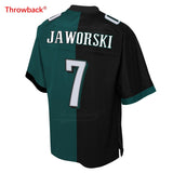Men's Philadelphia Jaworski Jersey Green-Black Color