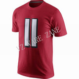 Men's American Football Running T-Shirts Atlanta #11 Julio Jones