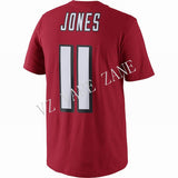 Men's American Football Running T-Shirts Atlanta #11 Julio Jones
