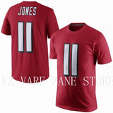 Men's American Football Running T-Shirts Atlanta #11 Julio Jones